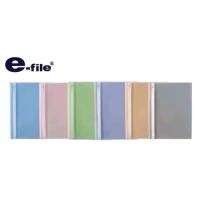ราคา จัดส่งฟรี กทม สินค้าขายดี ยกโหล แฟ้มเจาะพลาสติกE-FILE 51A คละสี 12แฟ้ม (1734652554955753119)