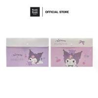 ราคา Moshi Moshi แฟ้ม แฟ้มใส่เอกสาร แฟ้มกระดุมขยายก้น A4 ลาย Kuromi ลิขสิทธิ์แท้จากค่าย Sanrio รุ่น 6100007103-7104 (1735413207441835975)