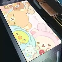 ราคา Attractive แผ่นรองเมาส์ Korilakkuma/Rilakkuma น่ารัก แผ่นรองโต๊ะสีชมพูสไตล์คาวาอี้ อุปกรณ์สำนักงาน แผ่นรองเมาส์สำหรับแล็ปท็อป ขนาดใหญ่ แผ่นรองคอมพิวเตอร์ธีมอนิเมะ (1734978353276486915)