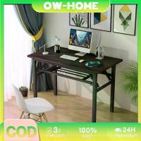 ราคา 【50% OFF】OW โต๊ะพับอเนกประสงค์ โต๊ะทำงาน โต๊ะทำงาน 80/100/120CM ไม้สนเงิน/วอลนัทสีดำ ขาเหล็ก โต๊ะพับพกพา 2 ชั้น โต๊ะทำงานไม้พับได้ ไม่ต้องประกอบ บริการลูกค้าออนไลน์ตลอด 24 ชั่วโม (1734826252194252701)