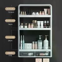 ราคา พร้อมส่ง ชั้นวางของ ชั้นวางของห้องน้ำ ชั้นนวางของห้องน้ำติดผนัง ห้องครัว ชั้นอเนกประสงค์ ชั้นติดผนังไม่ต้องเจาะรูกำแพง (1735405734919440079)