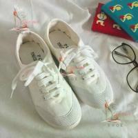 ราคา รองเท้าสีขาวสำหรับผู้หญิง, คังคอซองเกาหลี Ulzzang, สไตล์ฤดูใบไม้ผลิสดและอเนกประสงค์, รองเท้าผ้าใบแบบผูกเชือก, สไตล์กระโหลก, รองเท้าผ้าใบส้นแบน, สำหรับผู้หญิง ผ้าใบ ขาว ล้วน ผู (1731562120742799103)