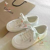 ราคา รองเท้าผ้าใบสีขาว สำหรับผู้หญิง กระโปรง คาร์คออง ฤดูร้อน บางและระบายอากาศ อเนกประสงค์ เหมาะสำหรับนักเรียน พื้นหนา สีขาวล้วน รองเท้าผ้าใบลำลอง ผ้าใบ ขาว ล้วน ผู้ หญิง รองเท้า (1731562131613845247)