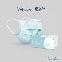 ราคา พร้อมส่งจากไทย Bundanjai (สุขภาพ) หน้ากากอนามัยทางการแพทย์ Welcare สีฟ้า บรรจุ 50 ชิ้น (1733141623827695306)