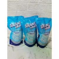 ราคา [COD] ไลปอนเอฟ [แพค 3 ถุง] น้ำยาล้างจาน สีฟ้า 550 มล. 3 ถุง (1731375961015551822)