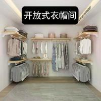 ราคา ตู้เสื้อผ้าไม้เนื้อแข็ง ห้องนอน ตู้เสื้อผ้าแบบวอล์คอิน ตู้เก็บของแบบเปิด ชั้นเก็บของหลายชั้น ตู้เสื้อผ้า ไม้แขวนเสื้อ (1733965192670578351)
