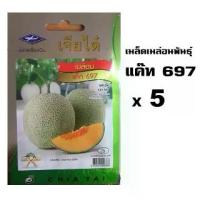 ราคา [จัดส่งทันที] เมล่อน แค็ท 697 (Melon Cat 697) 5 ห่อ / ชุด เมล็ดพันธุ์ เมล็ดพันธุ์ผัก เมล็ดพันธุ์พืช ผักสวนครัว (1735479826487412666)