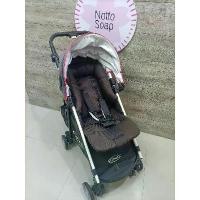 ราคา รถเข็นเด็ก Graco สีเทาขอบแดง(มือสอง) (1735530860750669642)