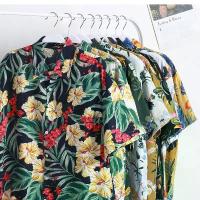 ราคา เสื้อเชิ้ตผู้ชาย สไตล์ซัมเมอร์ เสื้อชายหาด เสื้อเซิร์ฟ แห้งไว แขนสั้น ลายดอกไม้ ลายต้นมะพร้าว ริมทะเล ฮาวาย เสื้อเชิ้ตพิมพ์ลายหลวม (1732065459263867006)