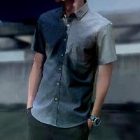 ราคา เสื้อเชิ้ตผู้ชาย แขนสั้น เสื้อเชิ้ตลำลองเกาหลีฤดูร้อนใหม่ แขนห้าส่วน เสื้อเชิ้ต Oxford สีขาว นิ้ว แฟชั่น (1732065721838766651)