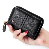 ราคา {UTUA} ที่ใส่บัตรผู้ชาย สำหรับธุรกิจและผู้หญิง เคสหนังแท้สำหรับบัตรเครดิต บัตรธนาคาร กระเป๋าใส่เหรียญ RFID กระเป๋าสตางค์ผู้ชาย (1734920809134851424)