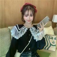 ราคา เสื้อเชิ้ต คอปกตุ๊กตา ทรงหลวม แขนยาว แต่งลูกไม้ แฟชั่นผู้หญิง ฤดูใบไม้ร่วง มาใหม่ เสื้อ ลูกไม้ เกาหลี เสื้อ คู่ แฟน (1732991037384460098)