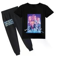 ราคา ชุดเด็ก เสื้อแขนสั้นและกางเกงขายาว สำหรับเด็กชายและเด็กหญิง ลาย Sci‑Fi ของ K‑Pop Demon Hunters เหมาะสำหรับใส่ประจำวัน สวมใส่สบาย ระบายอากาศได้ดี แห้งเร็ว ซักง่าย เทรนด์เสื้อทหารร (1734964725235745865)