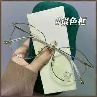 ราคา แว่นตาสำหรับผู้หญิง กรอบสีทองทรงตาแมว สไตล์มินิมอล เลนส์ใส แฟชั่นวินเทจ ไม่ต้องมีค่าสายตา (1735022706670863798)