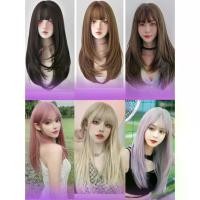 ราคา วิกผม วิกผมยาว60CM วิกสวยมากตามภาพผมนิ่มเหมือนจริง สินค้าขายงานแท้ สวยจริงรีวิวจริง แถมเน็กคลุมกับหวีฟรี วิกผมตามภาพพร้อมส่งในไทยค่ะ (1735103478773024095)
