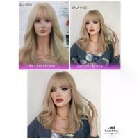 ราคา ✫วิกผม วิกผมลอน สีบอนขาว ยาว45 เช็น สีสวยเหมือนจริง มีหนังศรีษะเทียมเหมืออออนจริง※ (1735008865806944175)