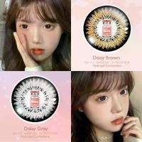 ราคา * มีค่าสายตา * Rozelens Daisy Gray Brown black บิ๊กอาย สุดปัง คอนแทคเลนส์ รายเดือน มีอย แถมตลับฟรี เลนส์นิ่ม สวยปังมาก (1729603745418414142)
