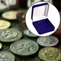 ราคา 【hghot】 กล่องแสดงเหรียญพร้อมกล่องเก็บสำหรับงานจัดแสดง ของที่ระลึก และตราสัญลักษณ์ ที่ใส่เหรียญกำมะหยี่ (1735438452327547926)