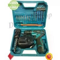 ราคา BOLID ชุดสว่านไร้สาย ไขควง ไฟฟ้า แบต 12V ปรับสปีดได้ พร้อมอุปกรณ์งานช่าง และ สายอ่อนต่อสว่าน มูลค่า 350 บาท #0004 (1734484031278581659)