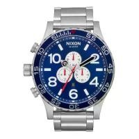 ราคา Nixon 51-30 Chrono NXA0835091-00 นาฬิกาผู้ชาย สี Navy Sunray / Silver (1735449359286503187)