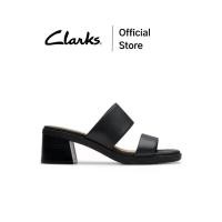 ราคา Clarks รุ่น JAYLAN DUSK สี BLACK LEATHER รองเท้าแตะส้นสูงผู้หญิง หนังแท้ คุณภาพดี ใส่สบาย (1734729346948761512)