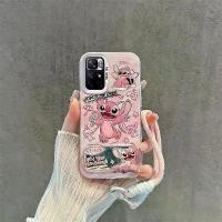 ราคา เคสโทรศัพท์สำหรับ Xiaomi Redmi Note 11 5G, Xiaomi POCO M4 Pro 5G, Xiaomi Redmi Note 11T 5G และ Xiaomi Redmi Note 11S 5G เคสน่ารักลายการ์ตูนปกป้องรอบด้าน กันกระแทกและกันตก ลาย Sti (1734384953365202255)