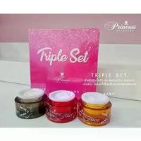 ราคา ชุ่มชื้น Princess Skin Care ครีม PSC (Triple Set) ครีมหน้าขาว + หน้าเงา + หน้าเด็ก ขนาด 10 กรัม 1 ชุด กลิ่นหอมอ่อน ๆ (1734517744149890337)