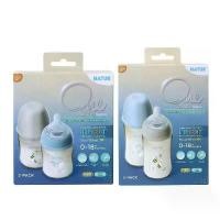 ราคา Natur เนเจอร์ ขวดนม PES คอกว้าง สีชา Infinit ขนาด 5 oz / 8 oz. แพ็ค 2 ขวด (1731969551809086636)