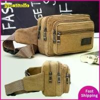 ราคา JIYAN2866 กระเป๋าคาดเอวผู้ชาย ผ้าใบ กระเป๋าสะพายข้าง กระเป๋าสะพายข้อศอก กระเป๋าสะพายไหล่ กระเป๋าเป้สะพายหลัง (1734693055097898803)