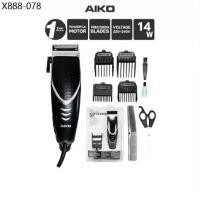ราคา AIKO AK-4613 ปัตตาเลี่ยนไฟฟ้า พร้อมชุดหวี กรรไกร แบตตาเลี่ยน ตัดผม แบบ มีสาย (1735428681511503469)
