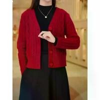 ราคา cardigan oversize cardigan ไหมพรม sweater ไหมพรม เสื้อคลุมผ้าขนแกะสีพื้น สไตล์เรียบง่ายทันสมัย เสื้อถักแบบเปิดหน้า (1734989568555648542)