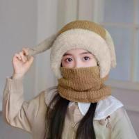ราคา หมวกบีนนี่ 3 in 1 พร้อมผ้าพันคอและหน้ากาก สำหรับเด็ก อบอุ่นในฤดูหนาว ขนแกะ หูกระต่าย ไหมพรม unisex ฮู้ดบล็อคสี หน้ากากสกี (1733708718265435313)