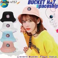 ราคา Bucket หมวกบักเก็ต หมวกปีกรอบ งานปัก ลายจรวด Rocket ใส่สบาย สไตล์วินเทจ รุ่น F7Ah32-0123 แบรนด์ iDenGo (1735166753144932342)