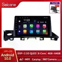 ราคา Seicane หน้าจอสัมผัส IPS ขนาด 9 นิ้ว ระบบ Android 10.0 เครื่องเสียงติดรถยนต์สำหรับ Mazda ATENZA Mazda 6 ปี 2017 พร้อมระบบนำทาง GPS บลูทูธ ไวไฟลิงค์ รองรับ USB FM กล้องมองหลัง DVR (1734692094459873004)