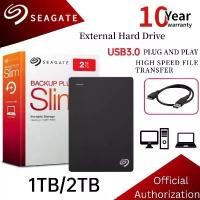 ราคา ฮาร์ดไดรฟ์ Seagate 1TB/2TB Backup Plus Slim External Hard Drive HDD ฮาร์ดดิสก์ ภายนอก USB 3.0 คําแนะนําผลิตภัณฑ์ใหม่ของเดือนนี้ (1735538463430575238)