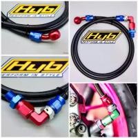 ราคา สายเบรคHYB ล่าง90เกลียวเบรค บนหัวโจ45Hyb สายpvcน้ำตาล งานแท้ แถมสติ๊กเกอร์Hyb จัดส่งไว (1735368537541478015)