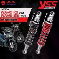 ราคา [COD] [tiktok]โช้คหลัง Yss E-Series WAVE125i / WAVE110i ขนาด 330mm. โช๊คหลัง ตรงรุ่น WAVE 125i / WAVE 110i โหลด หน้า นิ้ว สาย5 เบรค แต่ง แร็คท้าย (1734593436820931970)