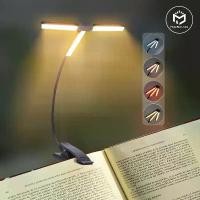 ราคา ไฟอ่านหนังสือ [Lighting] 51 LED ป้องกันแสงจ้า ไฟชาร์จ USB สำหรับห้องนอน คลิปชาร์จแบบพกพา โคมไฟอ่านหนังสือ/ไฟกลางคืน (1735024740361405721)