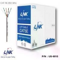 ราคา สายแลน Link รุ่น US-9015LSZH สาย UTP CAT5E (350 MHz) สำหรับเดินภายในอาคาร ความยาว 1,000 ฟุต/กล่อง (ประมาณ 305 เมตร) (1735076554212214498)