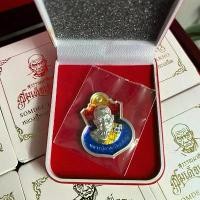 ราคา หลวงปู่ทวด ทองคำ นำกฤษ จัดสร้าง 9 เหรียญ รายการที่ 11 เนื้อเงินลงยาฟีนิกซ์ หน้า-หลังฝังพลอยนพเก้า ลงยาจีวรเลขโค๊ต 5 (1734512214755346027)