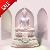 ราคา [SHLK]01พระพุทธรูป ปางพระสะดุ้งมาร สีขาว ขาวบริสุทธิ์ ขนาด 5 นิ้วสูง 28 ซม. เนื้อเรซิ่นแข็งแรงทนทาน บูชาเป็นที่ยึดเหนี่ย หนู มุสิกะ เครื่อง ราง มงคล เหรียญ หลวงพ่อเดิม แท้ (1734593051397096589)