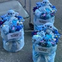 ราคา ช่อดอกไม้ตุ๊กตาสติช ตุ๊กตาสัตว์ประหลาด ของขวัญวันเกิดสำหรับเด็กผู้หญิง การ์ตูนสร้างสรรค์ ช่อดอกไม้สติชที่เสร็จสมบูรณ์ เต่า ติด สติกเกอร์ เหรียญ หลวงพ่อรวย ဘ ရ ာ ပ န ် ိ ယ (1735179827480462972)