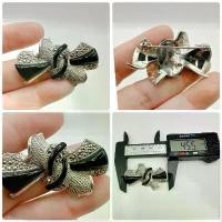 ราคา เข็มกลัดเงินแท้ แต่งหินและมาร์คาไซต์ งานญี่ปุ่นมือสอง ขัด วินเทจ (1733226145616725399)