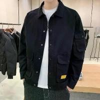 ราคา เสื้อโค้ทแขนยาวผู้ชาย สีดำ/เขียว/สีกากี สไตล์ญี่ปุ่น วินเทจ (1734531131951253375)
