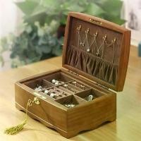 ราคา ของขวัญสำหรับเด็ก ทำจากไม้ กล่องเครื่องประดับพร้อมล็อค วินเทจ สองชั้น กล่องใส่เครื่องประดับ จุได้มาก สี่เหลี่ยมมุมฉาก กล่องหีบสมบัติ แหวนวงแหวน (1735138534094308815)