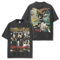 ราคา เสื้อยืดชาย เสื้อยืดสีดำ เสื้อวินเทจ เรโทร เสื้อเท่ๆ 3xl ลายพิมพ์ KANYE ซูเปอร์สตาร์ชาวอเมริกัน เปล่า ผ้า บาง ถูก แตะ ดี รับ จํานํา ฮาเล่ย์ 3d option ว ั ย ุ ่ น า ง ส สกรีน (1733720936489977744)