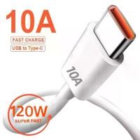 ราคา สายเคเบิล USB Type‑C กำลังไฟสูงสุด 120 วัตต์ รองรับการชาร์จเร็ว 10 แอมป์ สำหรับโทรศัพท์มือถือ ใช้ได้กับ Huawei P30, Xiaomi, Realme, Samsung และ Poco X6 รองรับการใช้งานเป็นทั้งสายข้อมูลและสายชาร์จ (173