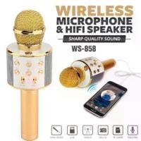 ราคา COD SP MOBILE / ลำโพงไมค์ ไมค์ลอย ไมค์ไร้สาย คาราโอเกะ บลูทูธ Wireless Microphone Karaoke รุ่น WS-858TikTok (1735302746640450811)