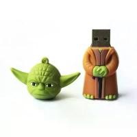 ราคา แฟลชไดรฟ์ USB 1TB 128GB แฟลชไดรฟ์ USB 1GB 4GB 8GB 16GB 32GB 64GB การ์ตูน Yoda De Mem แพ็คเกจ Ria Pendrive คําแนะนําผลิตภัณฑ์ใหม่ของเดือนนี้ (1734750149604050214)