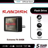 ราคา SANDISK Flash Drive (แฟลชไดรฟ์) Extreme Fit 64GB SDCZ530-064G-G46 (1734429137252811920)
